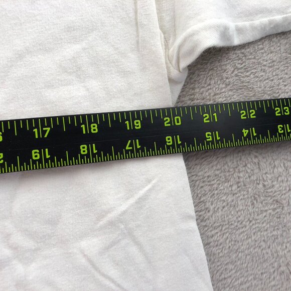 Vintage Single Stitch Hanes Woman's Book Woman T-Shirt XL White - Picture 7 of 15